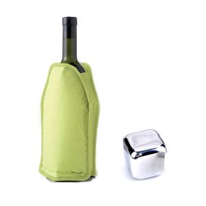 Bouteille de vin ou de bière à personnaliser, ml, refroidisseur, avec manches et paquet de gel pour le vin - Product Image 1