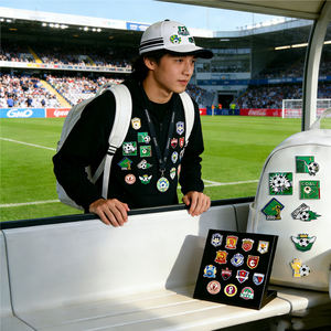 Pins de <span class=keywords><strong>Fútbol</strong></span> Móviles <span class=keywords><strong>en</strong></span> Oferta, Insignias Metálicas, Pins Personalizados de Esmalte Suave 3M, Pegatinas para Teléfono, Pegatinas de <span class=keywords><strong>Fútbol</strong></span> - Product Image 3