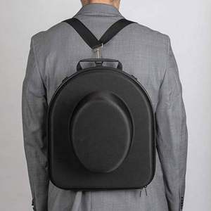 Portable Eco-Friendly Zipper Closure EVA Hat Storage Box Luxury Casual Waterproof <b>Hard</b> <b>Shell</b> Baseball Hat <b>Case</b> for Travel - Product Image 4