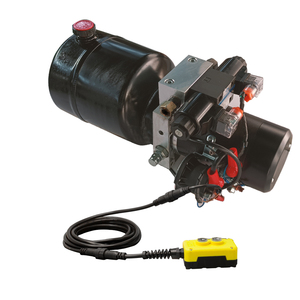 Kit de benne basculante 12V 24V Kit de levage de palan à ciseaux de cylindre hydraulique pour chariot élévateur de camion de remorque à benne basculante - Product Image 5