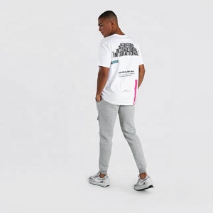 Pantalon de sport décontracté pour homme, hiver, fitness, logo personnalisé, 100% coton, doublure polaire, taille élastique, entraînement, jogging - Product Image 4