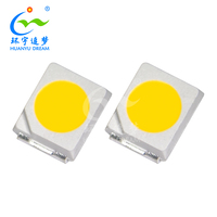 Chips LED SMD 3528 Blanco Cálido 2900-3100K 6-8lm 3.0-3.2V 20mA Ra75 120 °   50000H CE RoHS Garantía de 3 años