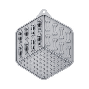Silicone Dog Lick Mat Pet Slow Feeder Choke Prevention Aids Digestion Slow Feeder Pet Products with <b>Suction</b> <b>Cup</b> - Product Image 5