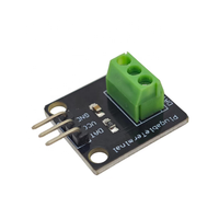 Modul Sensor Suhu Tahan Air DS18B20 Termometer Digital dengan Papan Terminal Kabel
