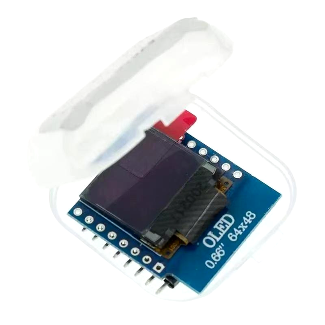 Bssy)0.66 Inch Oled Display Module Lcd Screen Iic/I2c Interface for D1 Mini