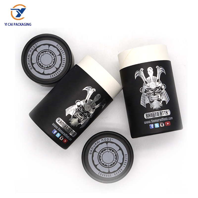 Customizable Paper Tube Packaging for Tea Coffee Candles Perfume Skin Care Other Products Made From Cardboard