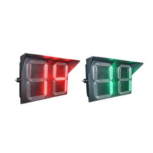 Luz de Señalización de Tráfico LED Portátil de 200 mm, Luz de Advertencia para Peatones con Energía Solar, Módulo de Semáforo V16 para Carreteras - Product Image 4