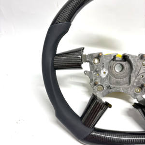Volante Sportivo in Fibra di Carbonio e Pelle Completo per Pontiac G8 Serie G, Vendita Diretta dalla Fabbrica, Adatto per Pontiac G8 2008-9 GT <span class=keywords><strong>GTO</strong></span> - Product Image 4