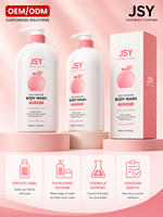 Gel Douche Hydratant et Nettoyant Doux à la Pêche Fraîche 1000ml, Parfum Longue Durée, Marque Privée OEM ODM