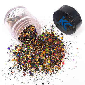 Halloween Đảng Mỹ Phẩm Cơ Thể Long Lanh Sequins Ba Chiều Sequins Đa-Màu Sắc Halloween Móng Tay Nghệ Thuật Chunky Long Lanh - Product Image 4