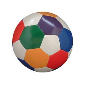 Gran oferta, pelota de fútbol promocional personalizada, herramienta de entrenamiento de fútbol cosida a máquina hecha de cuero de goma PU - Product Image 1