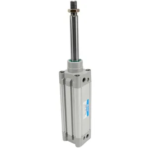 DNC Series Square Type Bore Stroke Double Piston Adjustable Pneumatic Cylinders Cilindros Pneumaticos