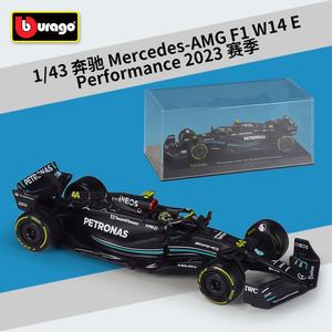 Bburago Hardcover Edition <span class=keywords><strong>1</strong></span>:43 Mercedes AMG W14 E Formula Racing Static Diecast Model Metal and Plastic Driver Figure Car Toys - Product Image 5