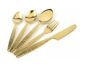 Ensemble de couverts en métal robuste de qualité supérieure, conception durable et solide, parfait pour la restauration en plein air et le restaurant - Product Image 3