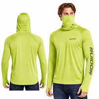 Chemises de pêche personnalisées OEM en gros, UPF 50+, séchage rapide, manches longues, protection UV, chemise de performance pour l'extérieur, pour les pêcheurs