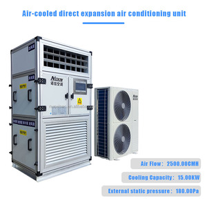 Unité de traitement d'air à eau réfrigérée (DX) à température et humidité constantes, capacité de refroidissement de 4,5 tonnes, climatiseur personnalisé F - Product Image 2