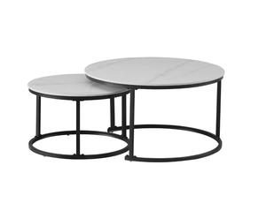 Wholesale Grey Sintered Stone <b>Table</b> Top with Aluminum Alloy <b>Edge</b> – Durable & Scratch Resistant - Product Image 3