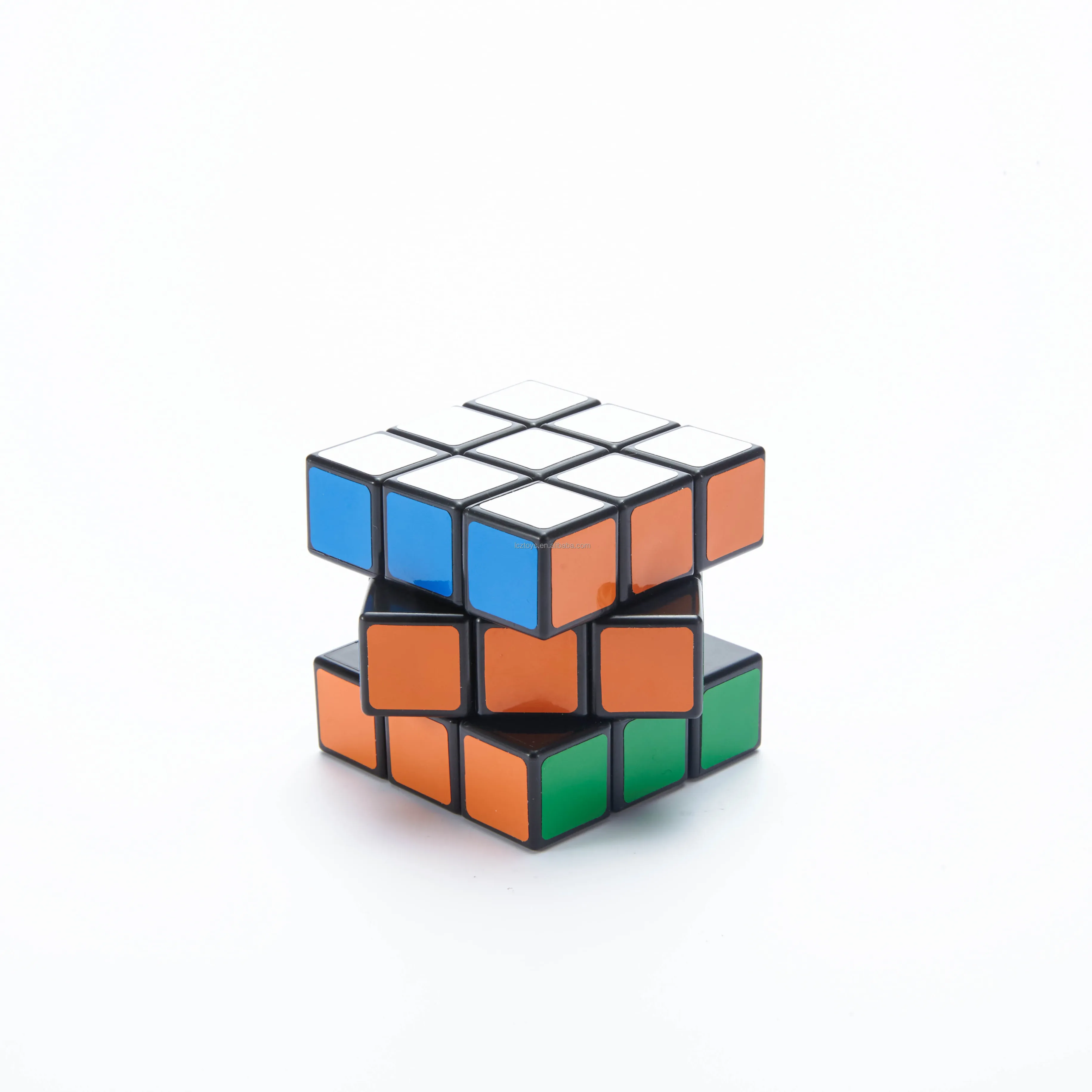 LANLAN hot sell promotion puzzle brain training Educational toys children speed cube 3x3x3 Magic cube