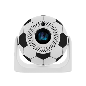 Projecteur intelligent portable mini LED HD JY360 2026 en forme de ballon de football pour cinéma maison et films en extérieur avec Wi-Fi - Product Image 2