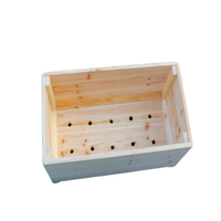 Jardinière surélevée en bois galvanisé sur mesure pour légumes et fleurs, option suspendue écologique, fabrication OEM