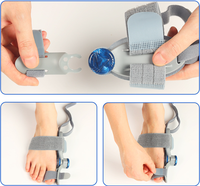 Attelle orthopédique ajustable pour hallux valgus, redresseur de pieds, correcteur d'orteil, séparateur d'orteil du gros doigt