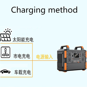 Générateur solaire portable 1200W haute puissance, étanche, 1000Wh, pour camping extérieur, avec charge rapide USB Type-C et DC, en plastique - Product Image 5
