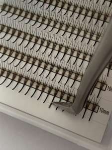 Extensions de cils en éventail pré-faites à base lâche, volume, base pointue, sans colle, éventails pré-faites à base lâche, 6D 8D 10D 12D - Product Image 2