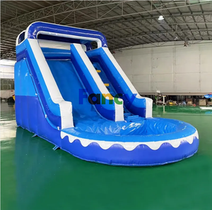 Toboggans de piscine de bonne qualité à vendre/toboggan de piscine <span class=keywords><strong>privée</strong></span>/toboggan aquatique <span class=keywords><strong>gonflable</strong></span> avec piscine pour enfants - Product Image 2