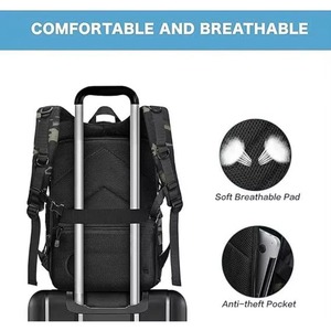 Échantillon gratuit : Sacs photo pour photographes, grande capacité 25L, étui photo imperméable - Product Image 5