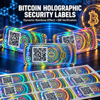 Étiquette holographique de sécurité laser VOID inviolable, autocollant de garantie, QR variable, à décoller sans laisser de résidu, pour scellage électronique