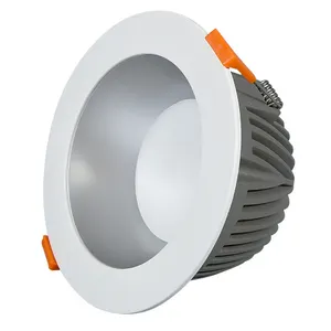 מפעל מחיר נגד בוהק led cob או smd downlight 10w 20w 30w 50w CB CE שקוע led downlight ugr<19