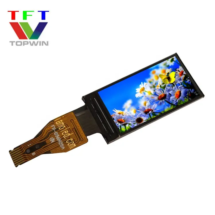 Topwin TFT-LCD layar OLED 4-wire SPI tipe Las warna penuh resolusi 0.96 ''80x160