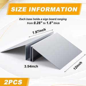Toptan Metal zemin burcu <span class=keywords><strong>stand</strong></span>ı tutucu 12 uyar "geniş tahta 72 in ayaklı teşhir <span class=keywords><strong>stand</strong></span>ı için kompozit köpük levha - Product Image 3