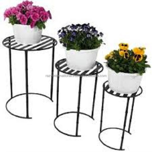 Soporte Metálico de 3 Niveles para Macetas, con Recubrimiento en Polvo, Ecológico y Duradero, para Uso en Interiores y Exteriores - Product Image 6