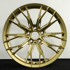 Jantes SRD Racing 15-20 pouces 5*114.3/120/112 dorées pour Ferrari <span class=keywords><strong>Urus</strong></span> M3/4 C63 Audi Porsche GT Dodge SRT GR86 Nissan - Product Image 1