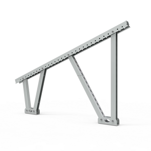 Structure de montage au sol en acier à montage U2V avec galvanisation à chaud pour rail solaire pour applications au sol - Product Image 2
