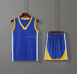 Maillots de basket-ball personnalisés pour hommes maillots de basket-ball respirants et à séchage rapide avec logos entièrement imprimés vêtements de sport - Product Image 3