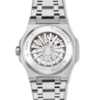 Jam Tangan Mewah Pria CARNIVAL ODM/OEM dengan Mesin Mekanik Otomatis, Tali Baja Anti Karat, dan Ketahanan Air 50m