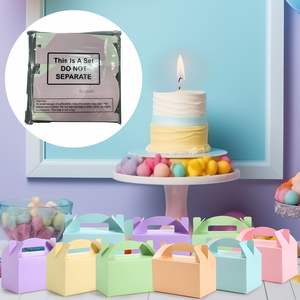 Cajas rígidas de cartón reciclado ecológicas en relieve personalizadas, carpetas de papel Kraft para varios alimentos, hamburguesas, pasteles, aperitivos - Product Image 5