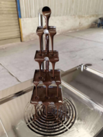 Nouvelle machine distributrice de chocolat de type commercial, série Diamond, avec fonctions de fusion et de contrôle de température