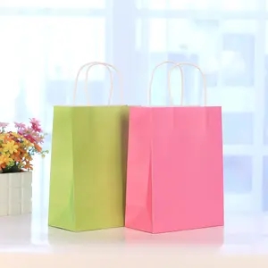 High Quality Wholesale Custom Craft Paper Bags