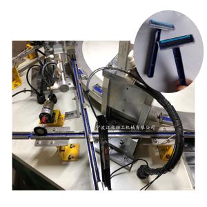 Máquina de ensamblaje de <span class=keywords><strong>cartuchos</strong></span> de maquinilla de afeitar desechable, 4 hojas, automática - Product Image 4