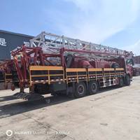 Plateforme de réparation de puits CAT XJ450 |   Équipement de maintenance pétrolière et gazière robuste, haute productivité, 47800 kg