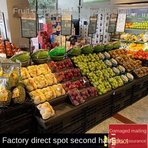 Eco-friendly Fruit Cardboard <strong>Ladder</strong> Shelf Display Rack <strong>Folding</strong> Supermarket 5-layer <strong>Step</strong> Display - Product Image 4
