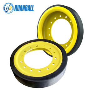 OEM fabricage rubber loopwiel voor John Deere 9RT 9460RT 9470RT 9510RT 9520RT 9560RT 9570RT RE242795 tractor - Product Image 4