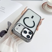 Coque en alliage d'aluminium surélevée avec cadre large pour caméra unique pour iPhone 17 Air, boutons latéraux indépendants en métal massif
