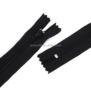 Wholesale High Quality Custom 3# 5# 7# Tailoring Materials and Accessories Single Stitch Close-end Nylon Zipper For Home Textile