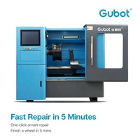 Équipement de rénovation de jantes horizontales nouvelle technologie Gubot Chine, machine de découpe au diamant CNC automatique