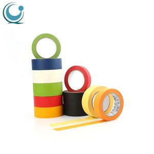 China Factory Direct Sale Custom Yellow Crepe Paper Masking Tape - Product Image 6