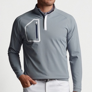 Camisetas Polo de Golf de Manga Larga Transpirables con Logotipo Personalizado del Fabricante, Ropa Deportiva para Hombre, Prendas con Técnicas de Impresión - Product Image 4